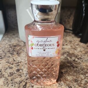 Bath & Body Works Pink Body Wash Gingham Collection